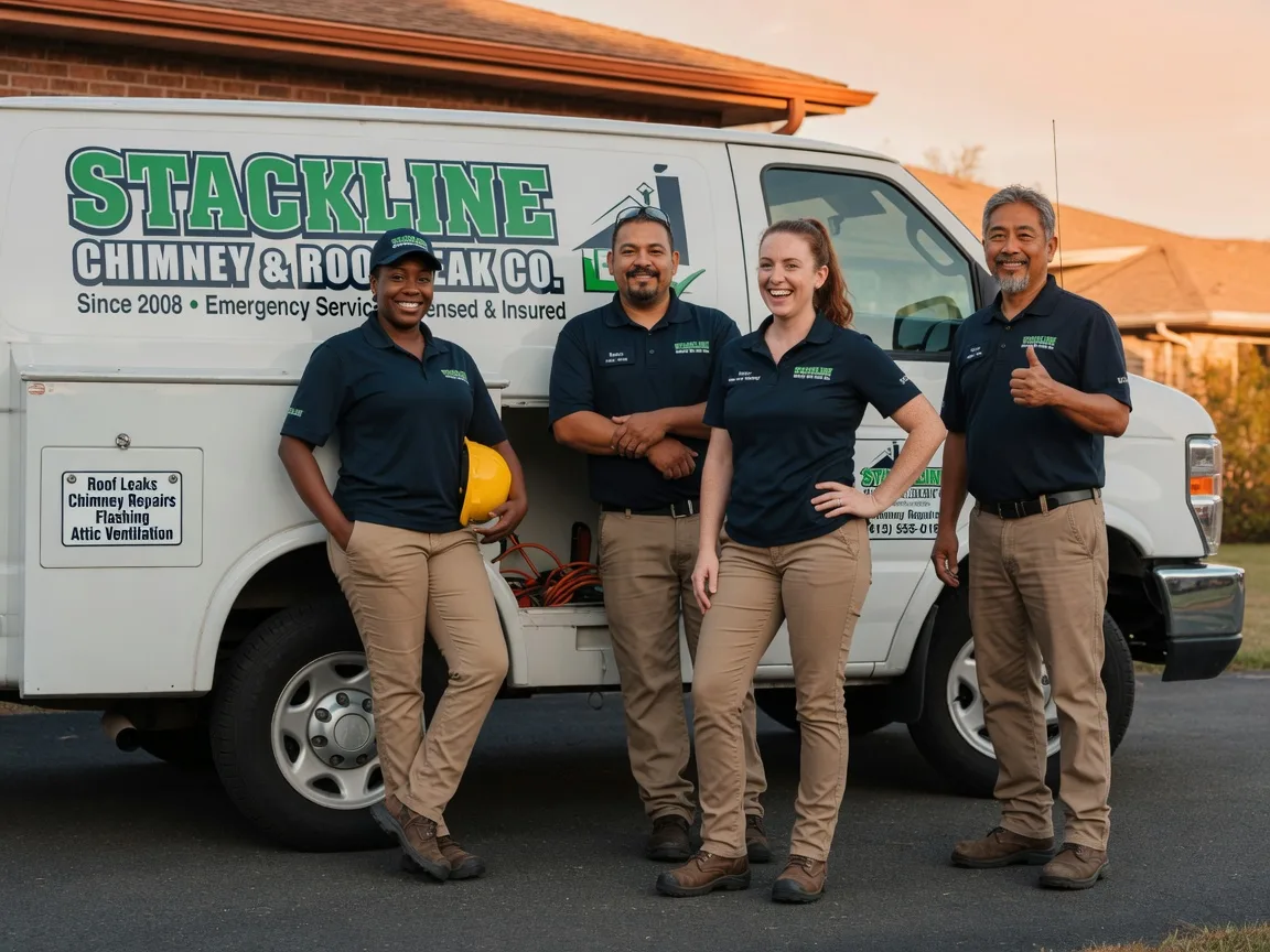 Chimney flashing repair company in Palmyra, MI